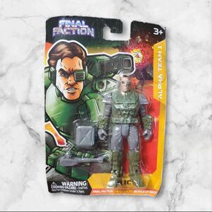 Greenbrier Intl Final Faction Alpha Team 1 Sergeant Ruck Action Figure